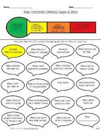Anger Thermometer Identifying Triggers At School Social Skills Lessons Social Emotional Learning Teaching Social Skills