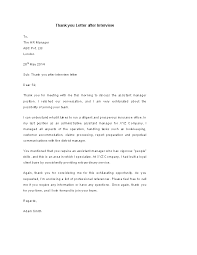 Thank you very much for the opportunity to interview for the position of job title yesterday or today, if appropriate. Interview Archives Page 2 Of 9 Pdfsimpli