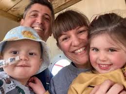 Girl, four, saves baby brother's life by donating her stem cells