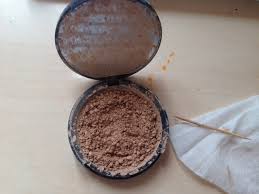 fix a broken powder without using alcohol