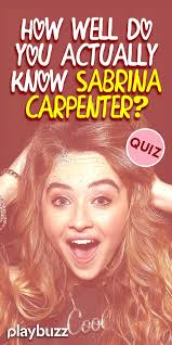 Think you know a lot about halloween? How Well Do You Actually Know Sabrina Carpenter Sabrina Carpenter Sabrina Music Trivia