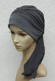 Grey Head Wear For Women Chemo Turban With Ties Bad Hair Day Etsy Bad Hair Day Hat Bad Hair Bad Hair Day