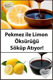 Pekmez Ile Limon Bir Araya Gelip Oksurugu Sokup Atiyor Dogal Saglik Saglik Ve Saglik Urunleri