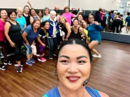 Zumba activity with family