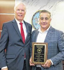 Lombardo receives Mayor of the Year plaque | The Sunday Dispatch