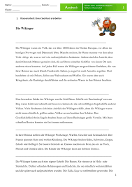 Differenzierendes arbeitsheft zur verbesserung der lesekompetenz. Sachtexte Klassenarbeit Die Wikinger Mit Differenzierung Und Losungen Unterrichtsmaterial Im Fach Deutsch Klassenarbeiten Erste Klasse Arbeit