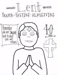 Coloring pages for lent and easter. Lent Coloring Pages Saints To Color