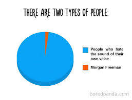 there are two types of people funny pie charts funny