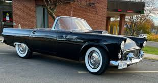Image result for Black 1955 Thunderbird