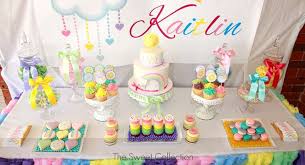 Birthday Party Ideas Photo 10 Of 18 Tutti Fruity Party Rainbow Birthday Party Party