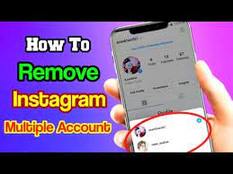 How to remove an account from instagram if you have. How To Remove Instagram Multiple Account How To Delete Multiple Instagram Accounts Youtube