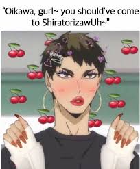 Pin By Beep Boop On Cursed Anime Memes Haikyuu Anime Haikyuu Haikyuu Manga