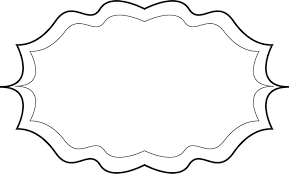 Basic Shapes Clip Art Black And White Fancy Black And White Frame Free Clip Art Frames White Frame Black And White Frames Frame