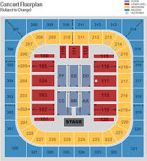 Bos Center Seating Charts By Event