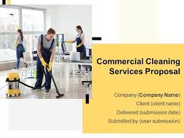 Commercial cleaning businesses help to keep commercial buildings and vehicles clean and, therefore, safe for use. Commercial Cleaning Services Proposal Powerpoint Presentation Slides Powerpoint Presentation Images Templates Ppt Slide Templates For Presentation