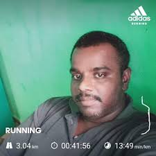 Wishing good luck to racers