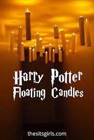 Easy Tutorial For Making Your Own Harry Potter Floating Candles They Are Perfe Harry Potter Floating Candles Harry Potter Candles Harry Potter Halloween Party