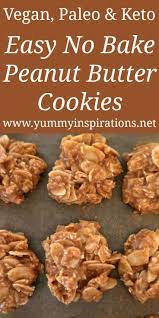 Easy No Bake Peanut Butter Cookies Recipe Low Carb Gluten Free Recipe Keto Peanut Butter Cookies Healthy No Bake Cookies Low Carb Cookies