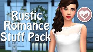 Various items from rustic romance stuff! The Sims 4 Free Stuff Pack Rustic Romantic Youtube