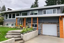 Geometric hexite tiles by fireclay are finished with pale. Front Yard Exterior Makeover Reveal Before After The Happy Housie