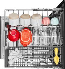 Dado que lo más probable es que use su lavavajillas con . New Freeflex Third Rack Dishwasher Kitchenaid