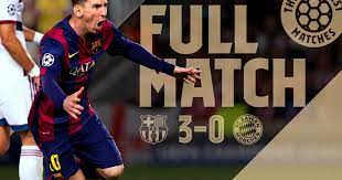 Barca 3 0 Bayern Munich 14 15 Partido Completo Full Match Barca 4 0 Bayern 2006 With Eto O Ronaldinho Xavi Youtube Full Match Bayern Uefa Champions League