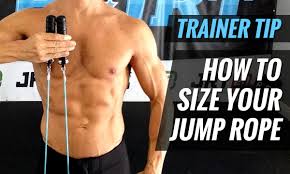 Next, swing the jump rope gently to the front of your. How To Size A Jump Rope Youtube