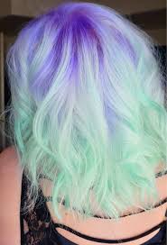 Welcome To Wonderland My Pretty New Mint And Purple Hair I Swear Every Aesthetic Hair Hair Color Pastel Hair Dye Colors