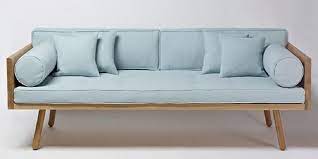 96 sofa modern shelter arms stain resistant fabric slipcover pillow cushions. Image Result For Wood Frame Sofa With Loose Cushions Sofa Wood Frame Wooden Frame Sofa Sofa Frame