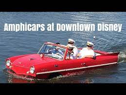 Disney Springs Boathouse Amphicar Docking Youtube Amphicar Cool Old Cars Downtown Disney