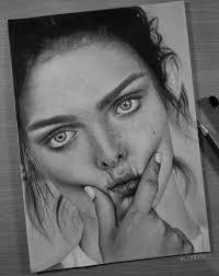 To realistic drawing techniques lee hammond. Hyper Realistic Sketch Of Girl Model Vk Artbox