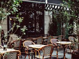 tucked in a quiet square in the 10th arrondissement between the place de la republique and strasbourg outdoor restaurant design rooftop design hotel providence