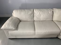 Fill your cart with color today! Natuzzi Sofa White Leather Novocom Top