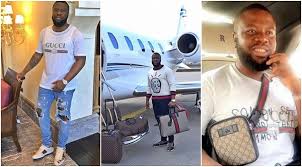 In the video which was taken inside a plane, the celeb was seated with a. For Somebody Who Is Broke I Spend Quite A Lot Of Money Hushpuppi Says As He Shares Photo Of Himself About To Board A Private Jet Daily Gossip