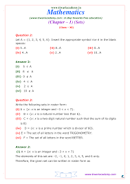 Homework chapter 2 3 form 2. Ncert Solutions For Class 11 Maths Chapter 1 Sets Updated 2021 22