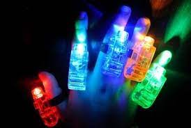 led vingerlampjes 5 stuks batterij inbegrepen en al gemonteerd lampjes geven veel licht kunnen aan en uit gezet worden leuk finger lights led balloons led