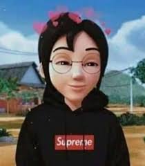 Kak Ros Aestetic Kartun Karakter Fiksi Gadis Animasi