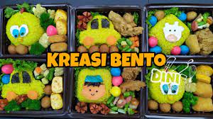 Kreasi Bento Nasi Kuning Youtube