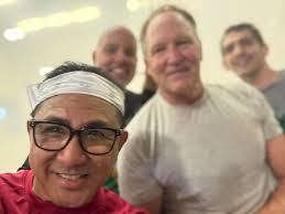 Reshared from Megan Renee— We are S.A. strong 💪 Our amazing trip to cali  has been so much fun. Lots of smile lots of tears. Lots of hard work poured  into this