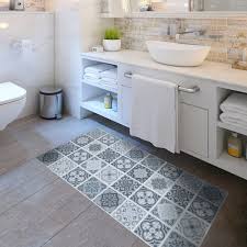 Installing tile flooring can be quite a job. Funlife Moroccan Adhesive Floor Tiles Sticker Waterproof Bathroom Decoration Non Slip Pvc Laminate Flooring Sheet Carpet Sticker Decorative Films Aliexpress
