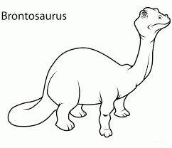 They're great for all ages. Brontosaurus Coloring Page Coloring Home