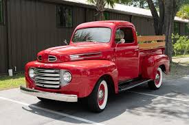 Image result for Ford Red 1950 Fleet