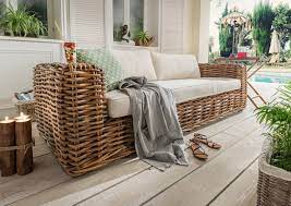 With a thick seat cushion, you can have a comfortable seating feeling. Rattan Sofa Amalfi Von Faktorei Gunstig Bestellen Skandeko