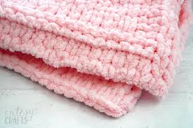 Mylune home knitted blanket with tassels 63 x 51 inch yellow丨luxury stylish handmade chunky knitted throw blanket for bed sofa chair couch cover living room bedroom. How To Make A Loop Yarn Baby Blanket Cutesy Crafts
