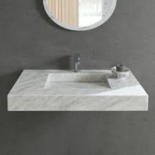 Artificial stone resin corian solid surface cabinet wall hang custom marble pedestal table top square round white black vanity bathroom sink washbasin. Marble Square Rosso Levanto Marble Wall Mounted Double Washbasin Architonic