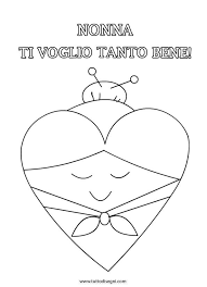 Festa Dei Nonni Cuore Da Colorare Tuttodisegni Com Festa Dei Nonni Nonni Bigliettini Di Auguri