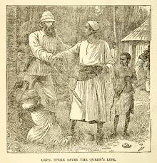 1884 Wood Engraving John Hanning Speke ...