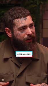 Post Malone Drew Like A Peanuts Charater