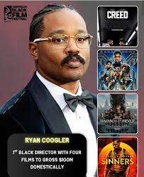 Sinners has officially crossed $100M in just 9 days, pulling in $122.5M and  making Ryan Coogler the first Black director with four $100M films at the  domestic box office! Joining Sinners are