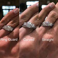 What Type Of Wedding Band Would You Wear With A 3 Stone Engagement Ring So Many Option Three Stone Engagement Rings Wedding Rings Engagement Wedding Ring Sets
